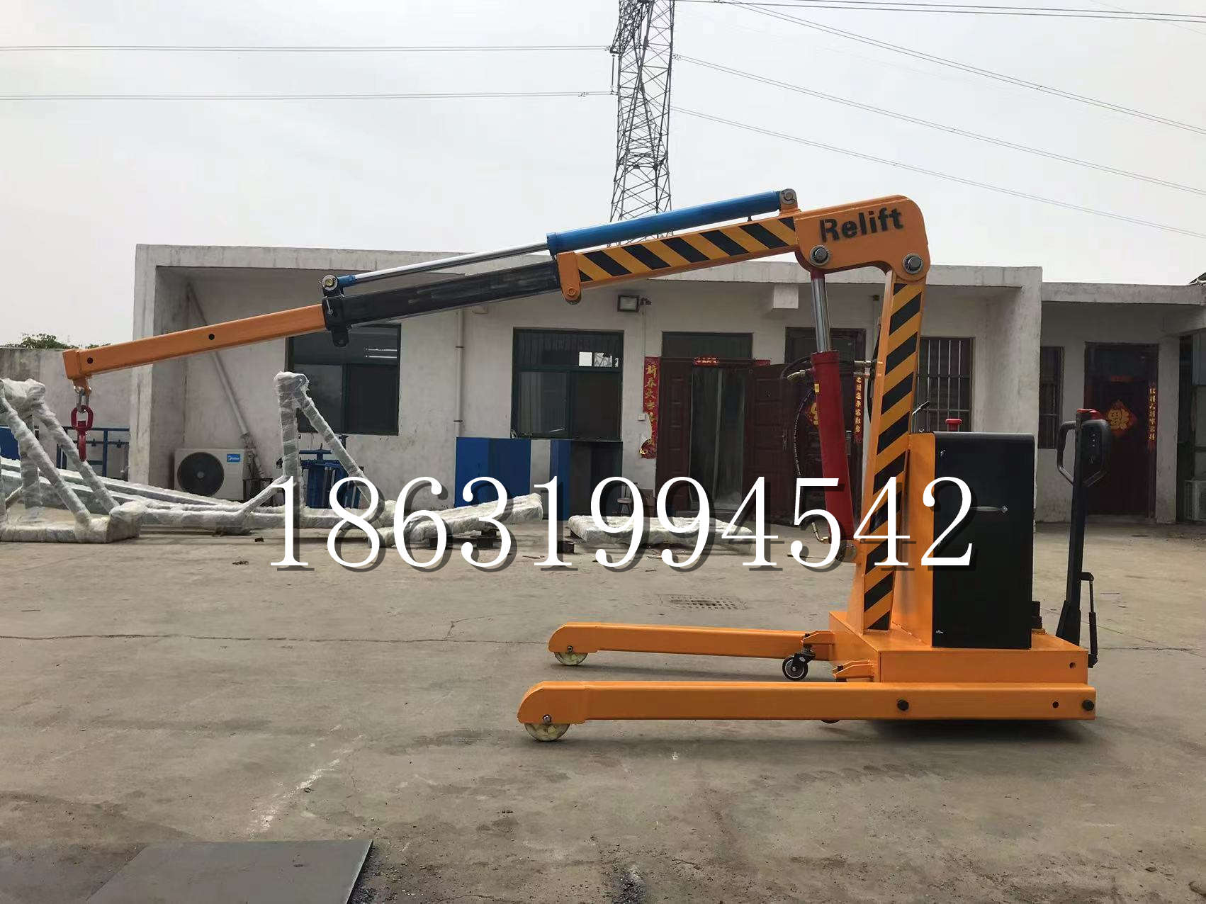 水林乡久征定做3吨三轮随车吊 农用园林绿化移树吊 平板工程用小吊机