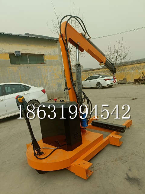 水林乡自卸车厢随车吊 自制轮式四不像起重机 四驱平板吊 5吨 贵盛